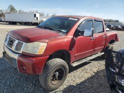 Salvage cars for sale at Tifton, GA auction: 2004 Nissan Titan XE