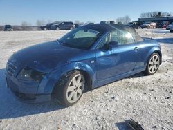 Salvage cars for sale from Copart Cleveland: 2003 Audi TT Quattro