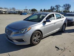 Salvage cars for sale at Sacramento, CA auction: 2017 Hyundai Sonata SE