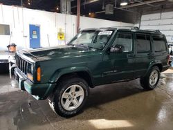 Salvage cars for sale from Copart Blaine, MN: 2001 Jeep Cherokee Classic