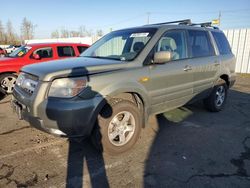 Salvage cars for sale at Portland, OR auction: 2007 Honda Pilot EXL