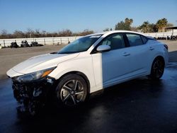 Salvage cars for sale at Fresno, CA auction: 2024 Nissan Sentra SV