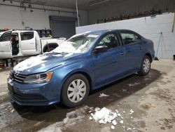 Salvage cars for sale at auction: 2015 Volkswagen Jetta Base