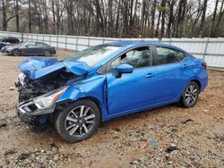 Salvage cars for sale at Austell, GA auction: 2021 Nissan Versa SV