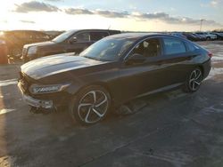 Honda salvage cars for sale: 2019 Honda Accord Sport