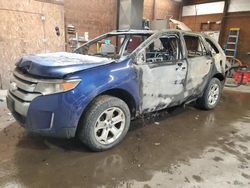 Salvage cars for sale at Ebensburg, PA auction: 2014 Ford Edge SEL