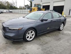 Salvage cars for sale from Copart Savannah, GA: 2023 Honda Accord LX