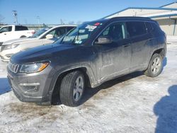 Salvage cars for sale at Central Square, NY auction: 2018 Jeep Compass Latitude