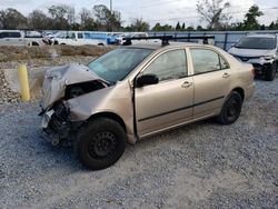 Toyota salvage cars for sale: 2004 Toyota Corolla CE