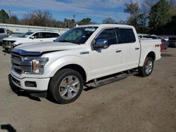 Salvage cars for sale at Shreveport, LA auction: 2018 Ford F150 Supercrew