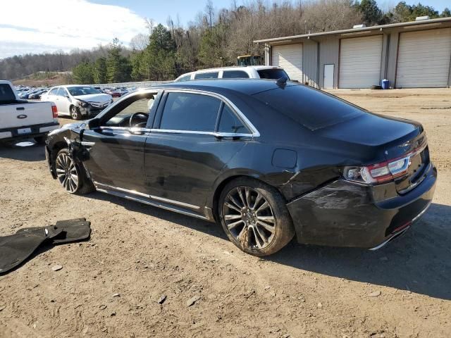 2018 Lincoln Continental Reserve