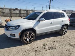 Salvage cars for sale at Los Angeles, CA auction: 2017 Volkswagen Tiguan SEL