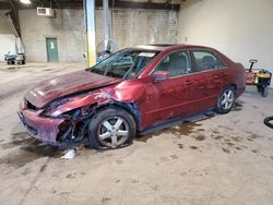 Salvage cars for sale at Chalfont, PA auction: 2004 Honda Accord EX