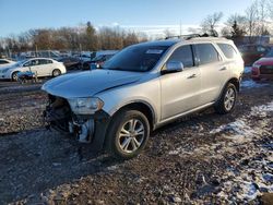 Salvage cars for sale at Chalfont, PA auction: 2011 Dodge Durango Crew