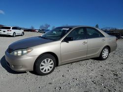 Vehiculos salvage en venta de Copart West Warren, MA: 2005 Toyota Camry LE