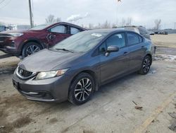 Buy Salvage Cars For Sale now at auction: 2015 Honda Civic EX