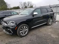 Salvage cars for sale at Finksburg, MD auction: 2021 Dodge Durango Citadel