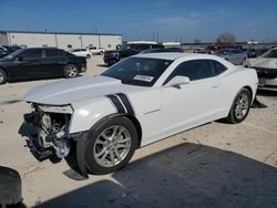 Salvage cars for sale from Copart Haslet, TX: 2015 Chevrolet Camaro LS