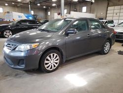 Toyota Vehiculos salvage en venta: 2013 Toyota Corolla Base