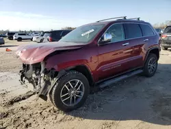 Salvage cars for sale at Houston, TX auction: 2018 Jeep Grand Cherokee Limited