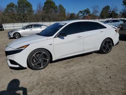 Salvage cars for sale at Hampton, VA auction: 2022 Hyundai Elantra N Line