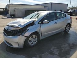 Salvage cars for sale at Orlando, FL auction: 2017 KIA Forte LX