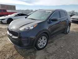 Salvage cars for sale at Kansas City, KS auction: 2018 KIA Sportage LX