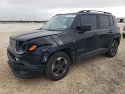 Salvage cars for sale at San Antonio, TX auction: 2018 Jeep Renegade Sport