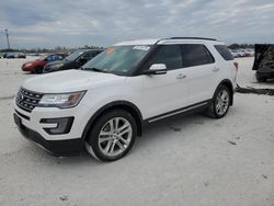 Ford Explorer salvage cars for sale: 2017 Ford Explorer Limited