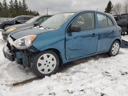 Salvage cars for sale at Bowmanville, ON auction: 2017 Nissan Micra