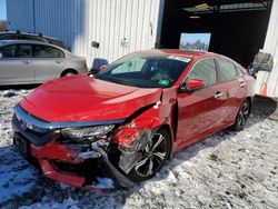 Salvage cars for sale at auction: 2017 Honda Civic Touring