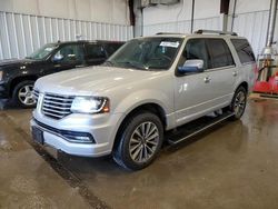 Lincoln Navigator salvage cars for sale: 2015 Lincoln Navigator