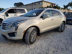 Vehiculos salvage en venta de Copart Opa Locka, FL: 2017 Cadillac XT5 Luxury