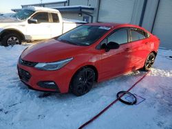 Salvage cars for sale at Wayland, MI auction: 2018 Chevrolet Cruze LT