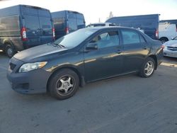 Salvage cars for sale from Copart Hayward, CA: 2009 Toyota Corolla Base