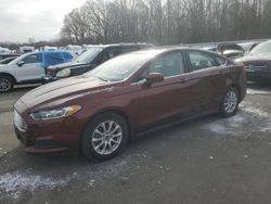 Salvage cars for sale at Glassboro, NJ auction: 2015 Ford Fusion S