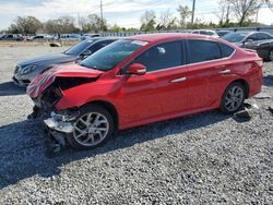 Salvage cars for sale at Riverview, FL auction: 2015 Nissan Sentra S