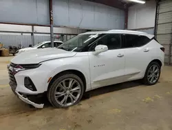 Chevrolet salvage cars for sale: 2020 Chevrolet Blazer Premier