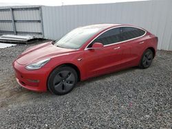 Vehiculos salvage en venta de Copart Riverview, FL: 2019 Tesla Model 3