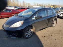 Salvage cars for sale at Portland, OR auction: 2009 Honda FIT Sport