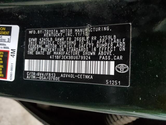 2011 Toyota Camry Base