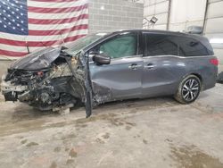 Honda Odyssey salvage cars for sale: 2018 Honda Odyssey Elite