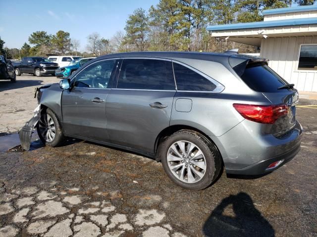 2016 Acura MDX Technology