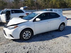 Salvage cars for sale at Gainesville, GA auction: 2016 Toyota Corolla L