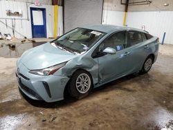 Toyota Prius salvage cars for sale: 2019 Toyota Prius