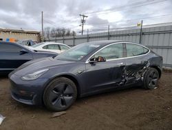 Salvage cars for sale from Copart New Britain, CT: 2018 Tesla Model 3