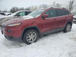 Salvage cars for sale at Central Square, NY auction: 2014 Jeep Cherokee Latitude