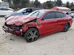 Salvage cars for sale at auction: 2017 Honda Accord Sport Special Edition