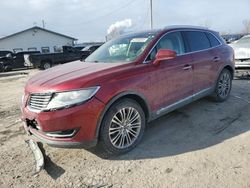 Salvage cars for sale at Dyer, IN auction: 2016 Lincoln MKX Reserve