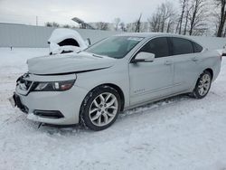 Chevrolet salvage cars for sale: 2018 Chevrolet Impala Premier